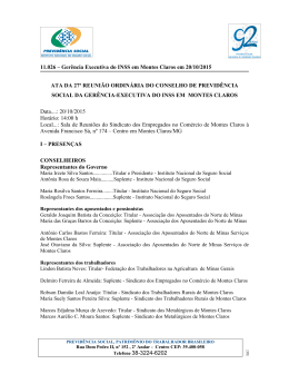 CONSELHO NACIONAL DE PREVID&Ecirc;NCIA SOCIAL