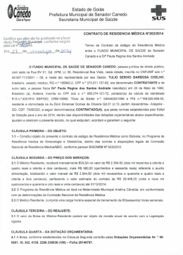 senador Estado de Goi&aacute;s .&Eacute;S - Prefeitura de Senador Canedo