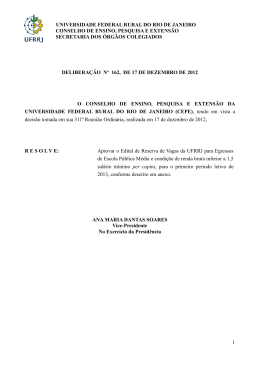 Edital N.º 81/2012 PROGRAD/UFRRJ