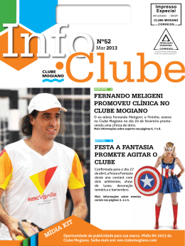 Infoclube - n&ordm;52 | Mar 2013