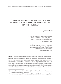 &Aacute;frica: Revista do Centro de Estudos Africanos. USP, S. Paulo, 22
