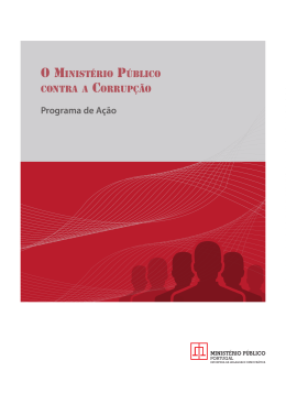 Programa de A&ccedil;&atilde;o - Procuradoria