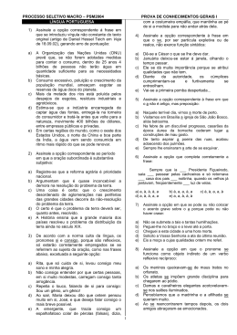 Prova 1 - Escolas Idaam