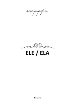 ELE / ELA - Recanto das Letras