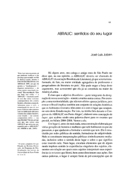 ` Este é um tema recorrente, já que podemos verificar a sua