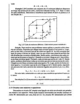 Exemplo 2.24 Considere um conjunto de 12 resistores id&ecirc;nticos