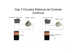 Cap.7-Circuitos Elétricos de Corrente Contínua