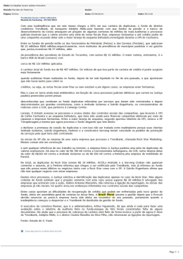 Funda&ccedil;&otilde;es levam calote milion&aacute;rio