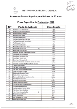 Acesso ao Ensino Superior para Maiores de 23 anos