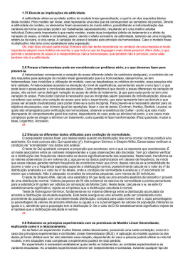 1.75 Discuta as implica&ccedil;&otilde;es da aditividade. A aditividade refere