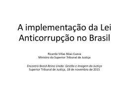 apresenta&ccedil;&atilde;o - Superior Tribunal de Justi&ccedil;a