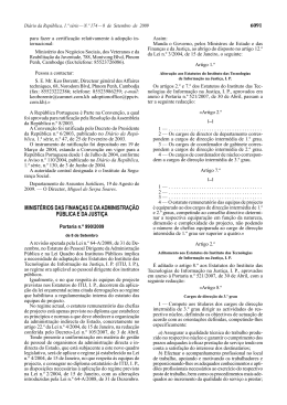 6091 MINISTÉRIOS DAS FINANÇAS E DA