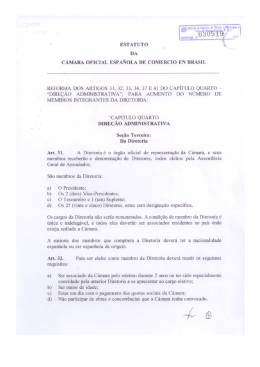 Estatuto Portu - C&aacute;mara Oficial Espa&ntilde;ola de Comercio en Brasil