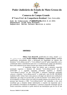 Poder Judiciário do Estado de Mato Grosso do Sul
