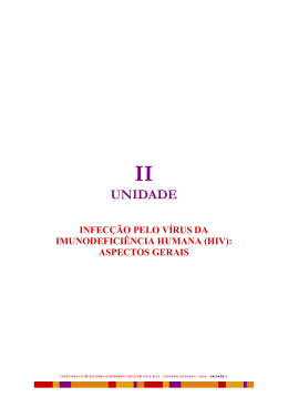 UNIDADE - Departamento de DST, Aids e Hepatites Virais
