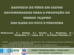 Diapositivo 1 - Semin&aacute;rio Vitivinicultura Atl&acirc;ntica