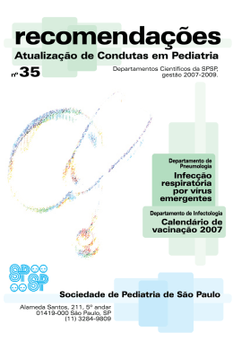 Infec&ccedil;&atilde;o respirat&oacute;ria por v&iacute;rus emergentes