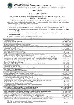 Edital n&ordm; 96/2015