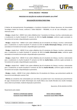 edital 030/2014 &ndash; prograd processo de sele&ccedil;&atilde;o do aux&iacute;lio