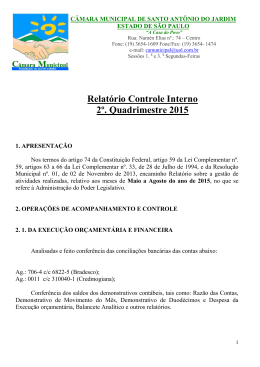Acesse j&aacute; o Relat&oacute;rio aqui