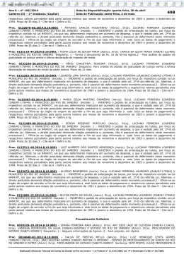 Ano 6 &ndash; n&ordm; 156/2014 Data de Disponibiliza&ccedil;&atilde;o: quarta