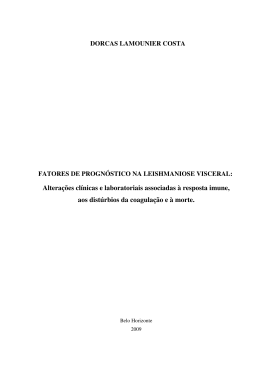 Altera&ccedil;&otilde;es cl&iacute;nicas e laboratoriais associadas &agrave; resposta imune, aos