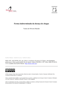 Forma indeterminada da doen&ccedil;a de chagas