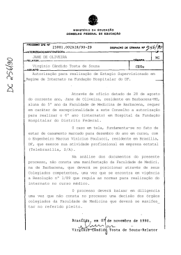 0 processo dever&aacute; baixar em diligencia uma vez que n&atilde;o consta no