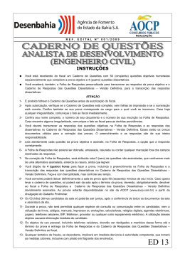 Prova - aocp