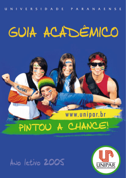 Guia Acad&ecirc;mico