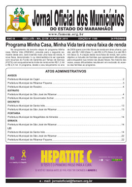 Edi&ccedil;&atilde;o N&ordm;: 1185