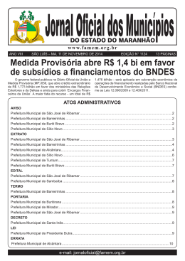 Edi&ccedil;&atilde;o N&ordm;: 1124