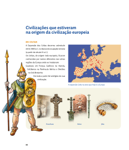Civilizações que estiveram na origem da civilização europeia