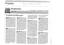 .. sobre a Educação