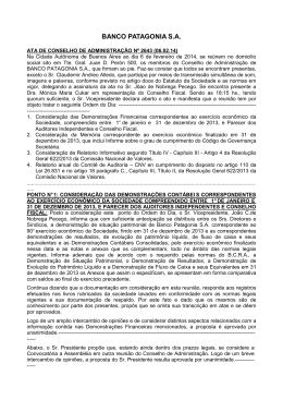 06/02/2014 Reuni&oacute;n de Administra&ccedil;&atilde;o