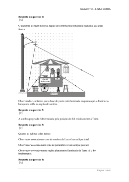 Resposta da quest&atilde;o 1: [A] O esquema a seguir mostra a regi&atilde;o de