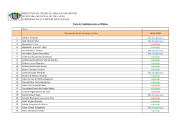 PREFEITURA DA CIDADE DE ARMA&Ccedil;&Atilde;O DOS B&Uacute;ZIOS