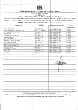 SUPERINTENDÊNCIA DO IDA