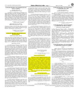 Aviso de homologação do concurso público 02/2013 - coren-sp