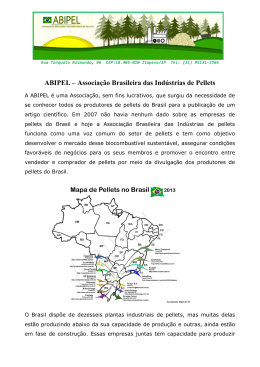 ABIPEL – Associação Brasileira das Indústrias de Pellets