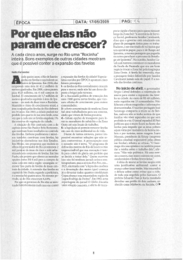 Por que elas n&atilde;o param de crescer?