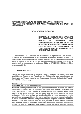 GABINETE DA REITORIA