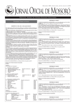 jomjornal - Prefeitura Municipal de Mossor&oacute;