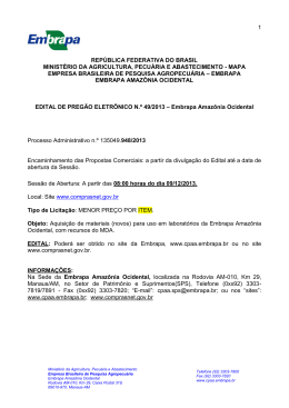 EDITAL PREG&Atilde;O EL M&Oacute;VEIS (AUDIT&Oacute;RIO)