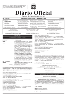 Di&aacute;rio Oficial n. 7.162
