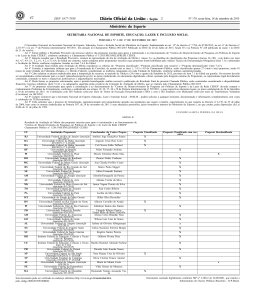 Resultado Chamada P&uacute;blica REDE CEDES