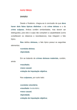 FATO T&Iacute;PICO DIVIS&Atilde;O Desde o finalismo, chegou