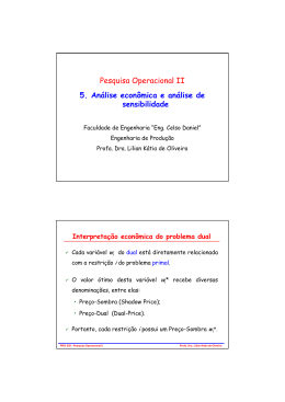An&aacute;lise de sensibilidade(Lindo).