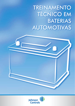 TREINAMENTO T&Eacute;CNICO EM BATERIAS AUTOMOTIVAS