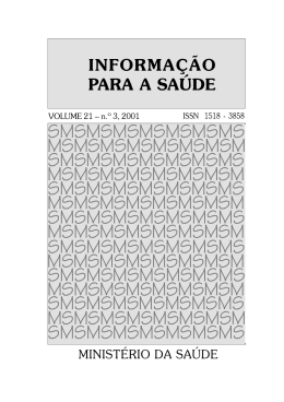 2001 0652 (LU) ISpronto1 - Biblioteca Virtual em Saúde